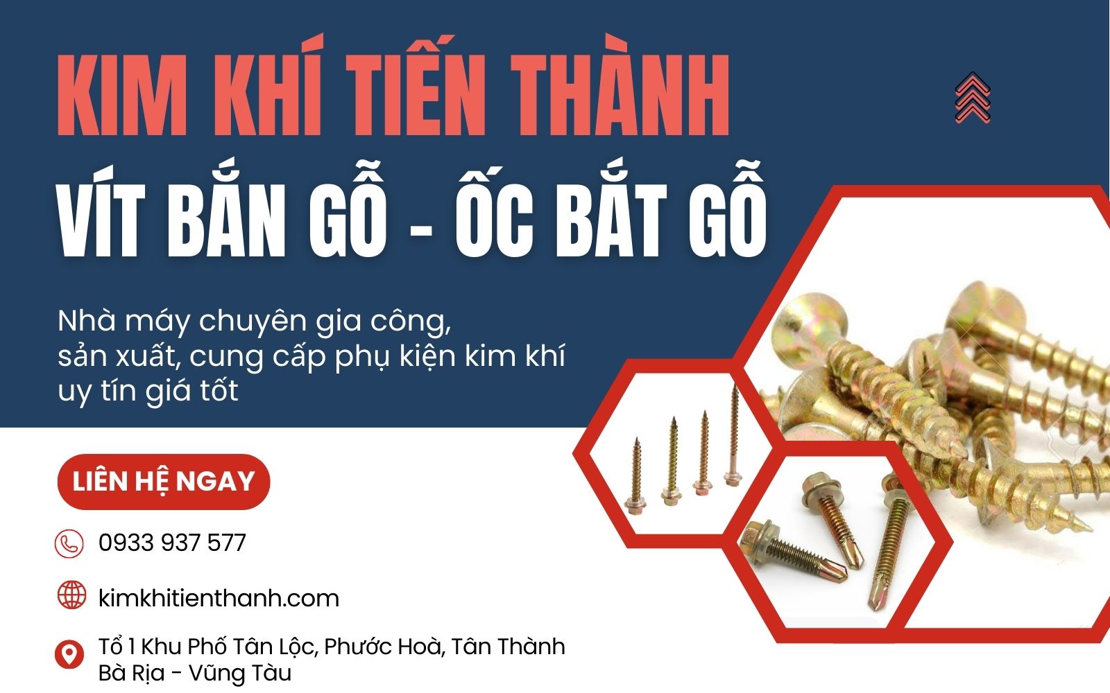 Dịch vụ gia công ốc bắn gỗ theo yêu cầu uy tín